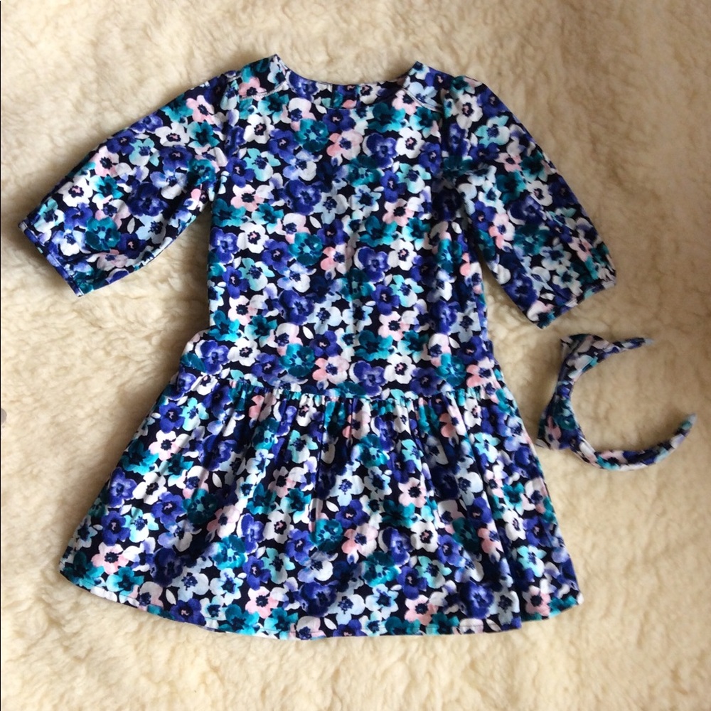 🌷dress with headband